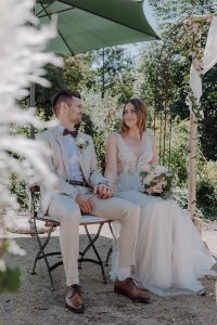 Brautpaar bei der freien Trrauung