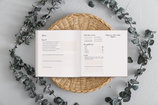 Hochzeitsgästebuch 2.0 von buntverbunden Einsicht in das Hochzeitsgästebuch 2.0