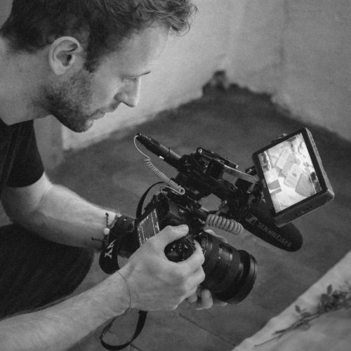 Lukas von luk(e)motion bei der Arbeit